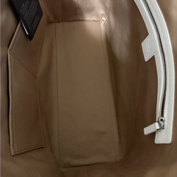 MCM White Multicolor Logo Tote Bag - Picture 6 of 9